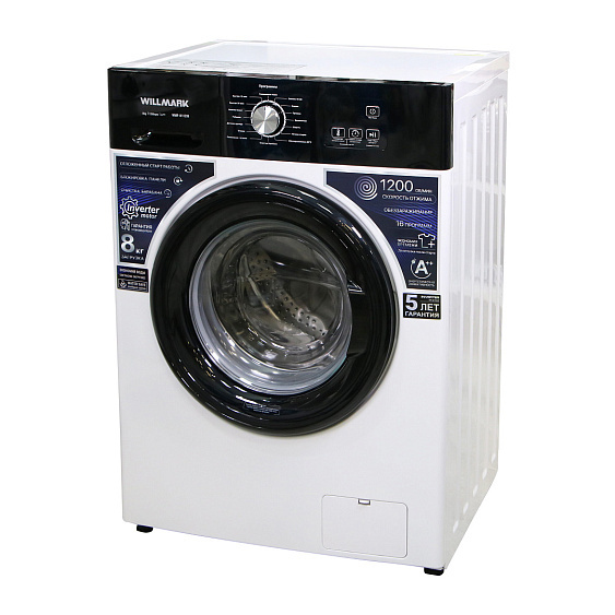 <span style="font-weight: bold;">Стиральная машина WILLMARK WMF-8112IB INVERTER белый+чёрн.</span>